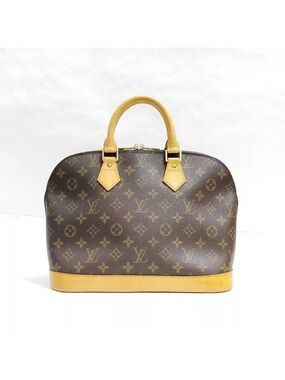Louis Vuitton LV Hand Bag Alma Brown Monogram 580-010425